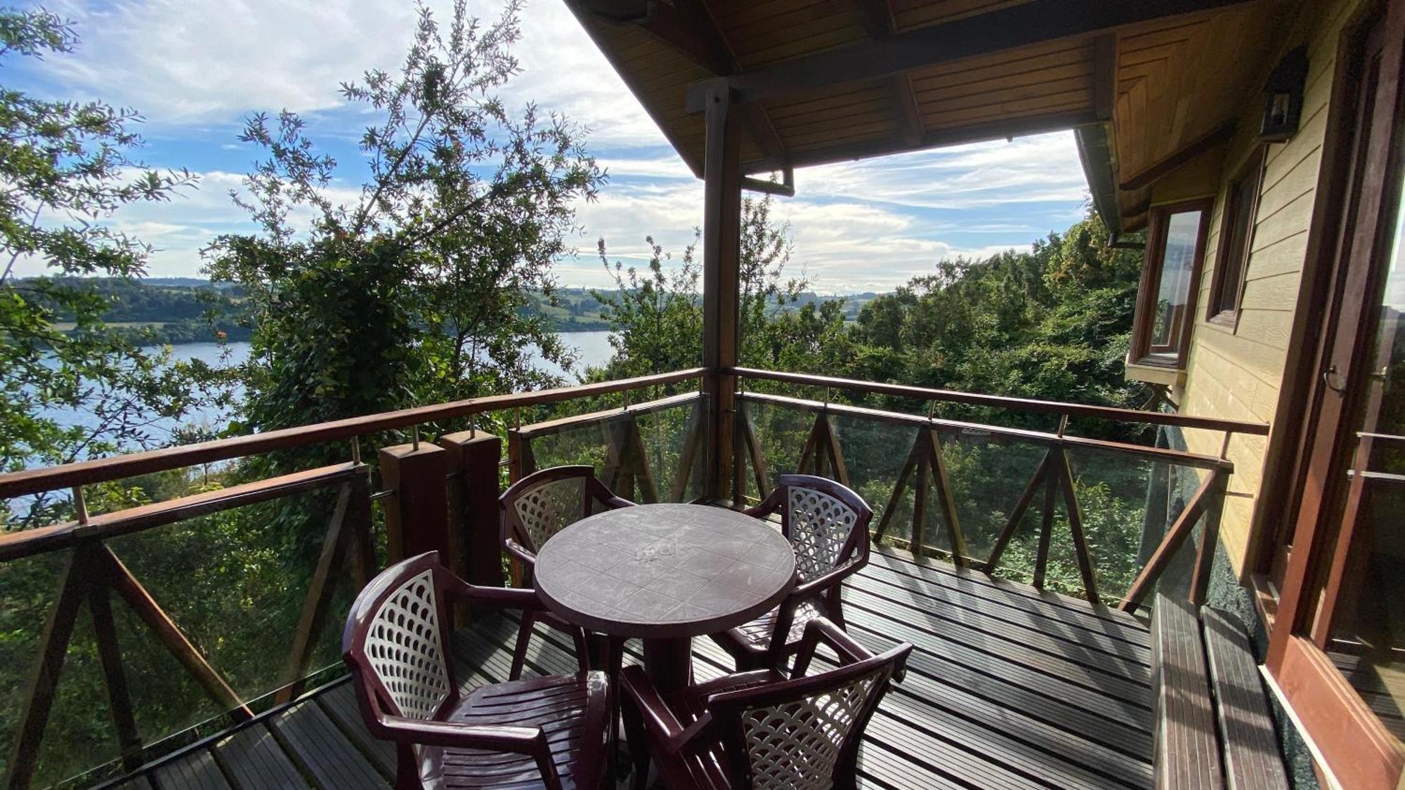 Hotel Y Cabanas Punta Larga - Caja Los Andes ฟรูติญาร์ ภายนอก รูปภาพ