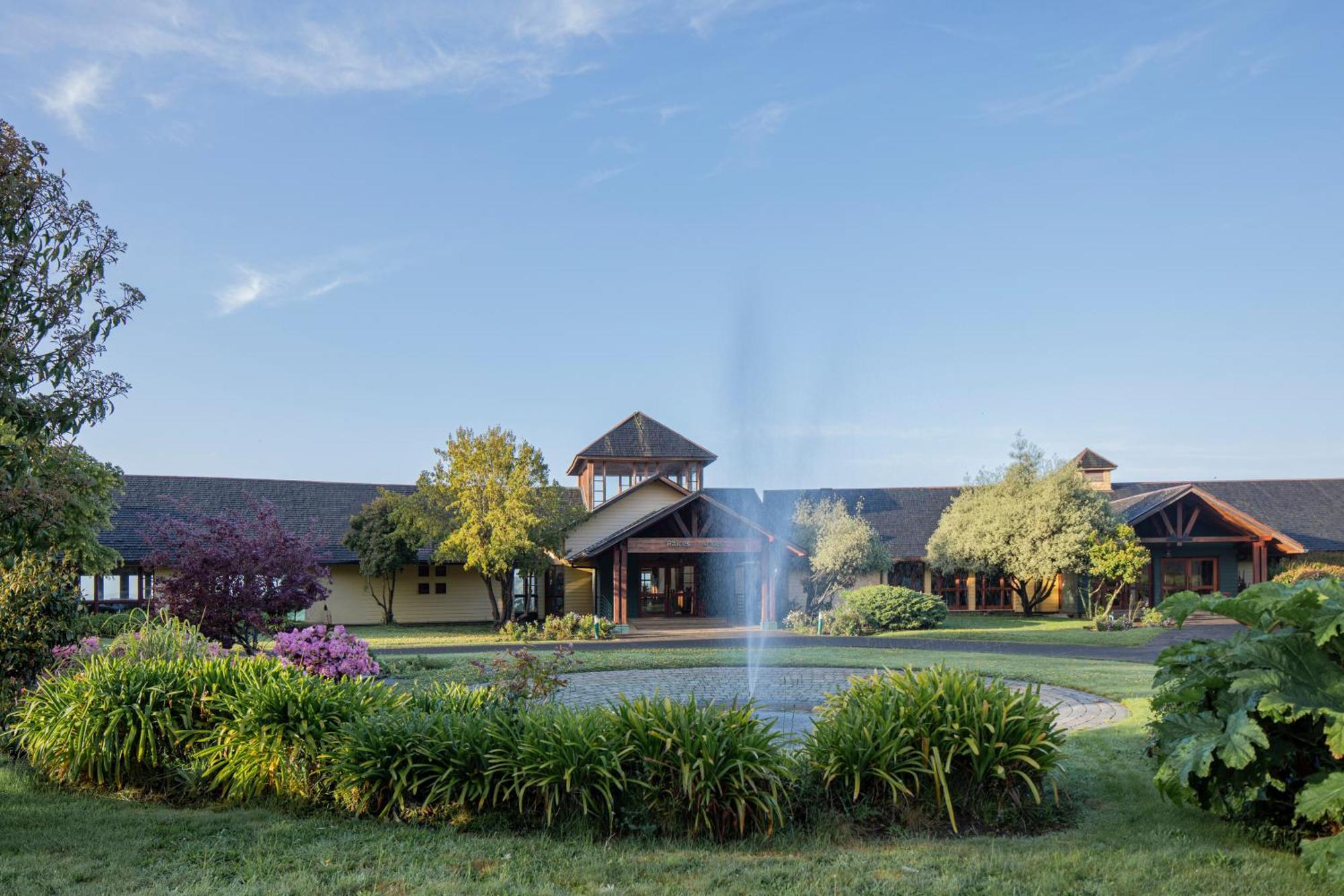 Hotel Y Cabanas Punta Larga - Caja Los Andes ฟรูติญาร์ ภายนอก รูปภาพ